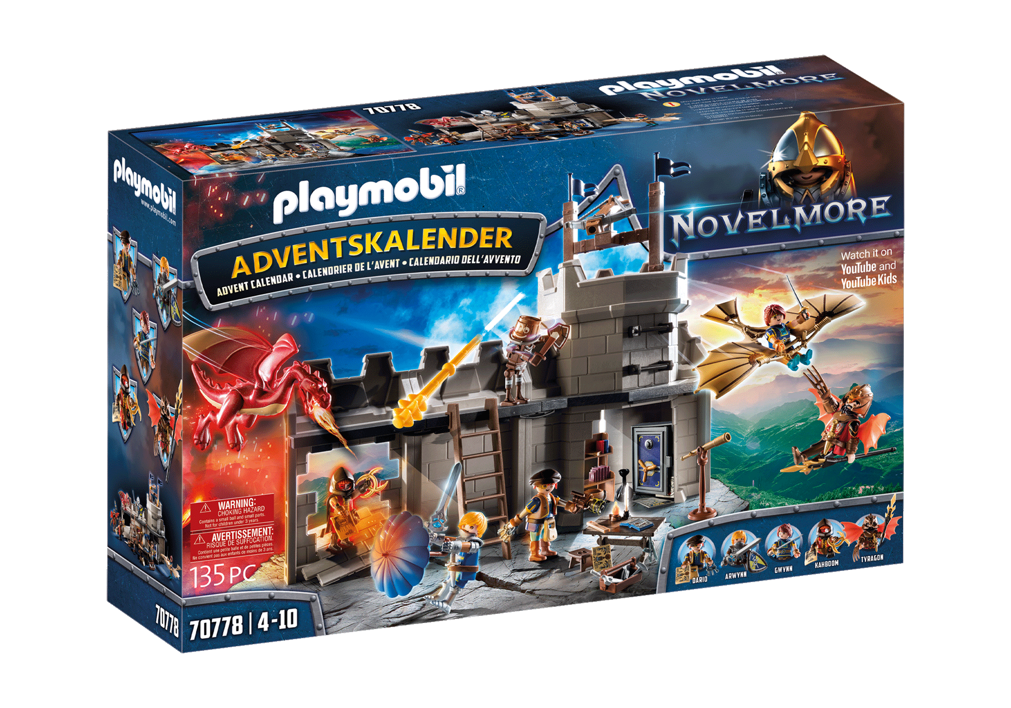 70778 Calendrier de l'Avent Novelmore  'Atelier de Dario"